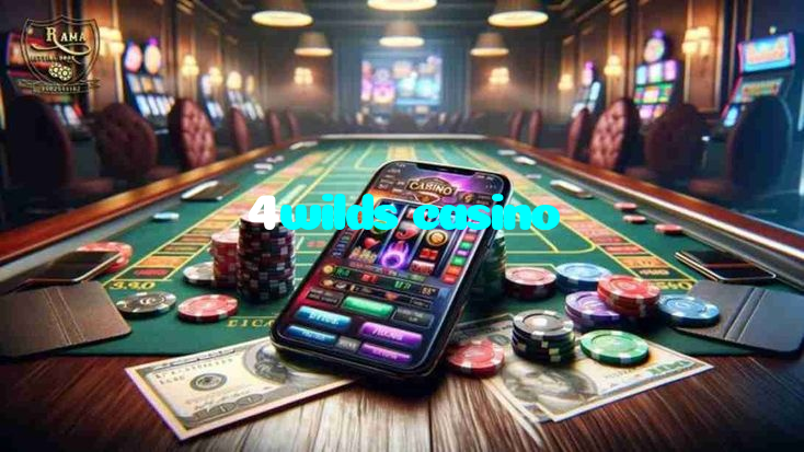 4wilds casino casino presented on mobile device in Pakistan with slots and live games